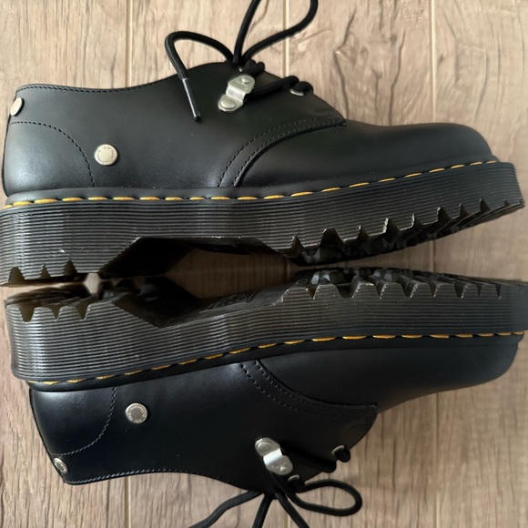 Dr. Doc Martens 1461 Bex Stud Black Leather 3-eye Oxford Size Men 7 / Women 8 - Picture 6 of 11